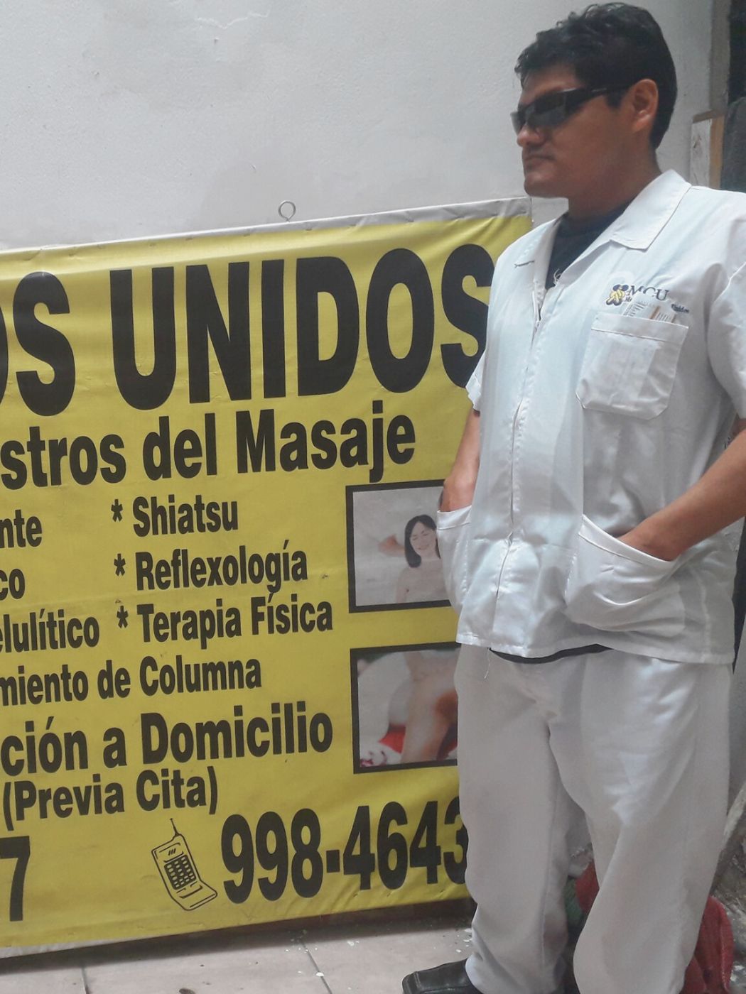 Masajistas Ciegos Unidos en San Borja – Carlos Roberto Isidro Galarza – MCU